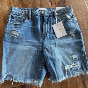 KanCan High Rise Denim Shorts